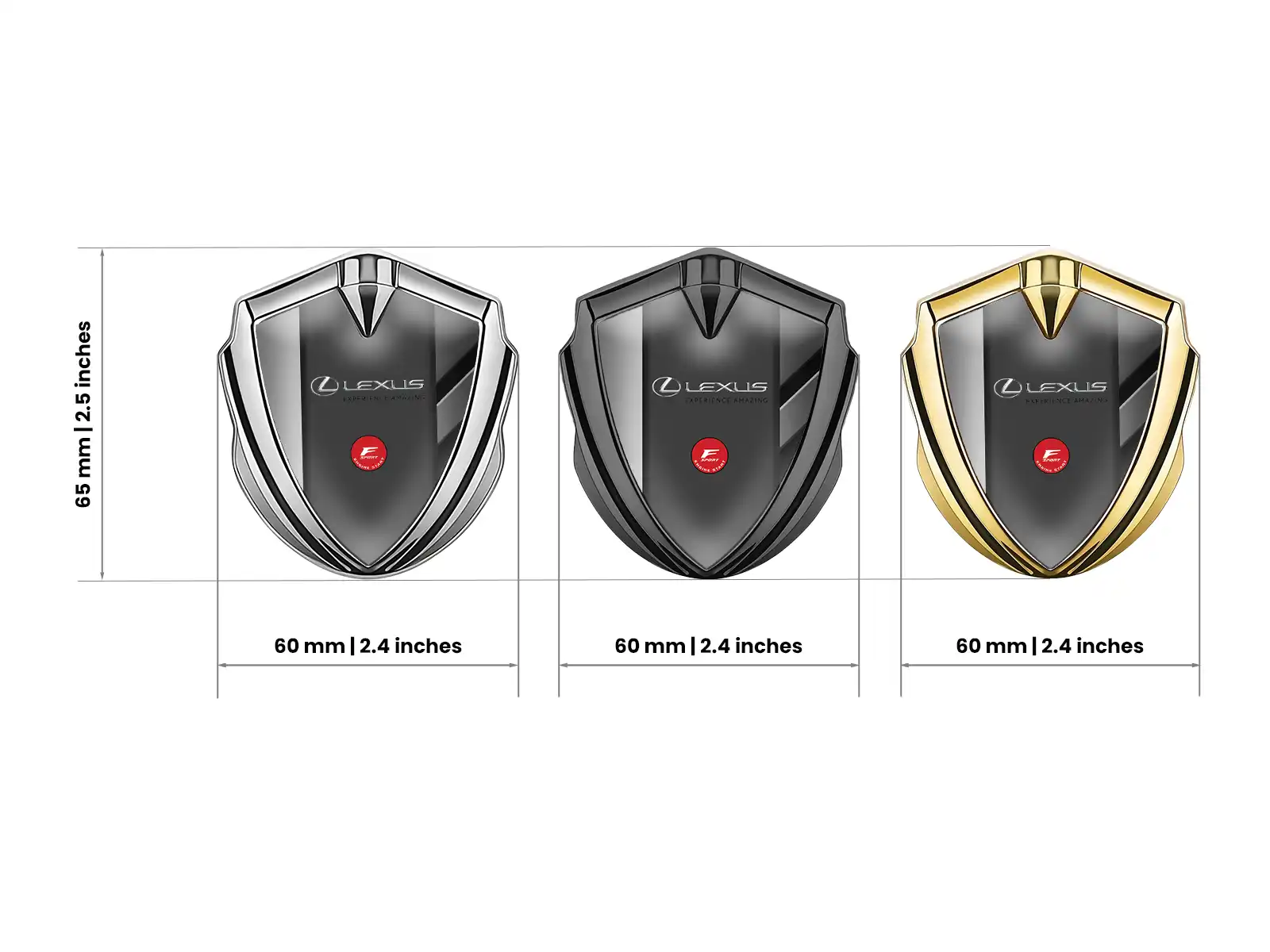 Lexus Kuppel Emblem Abzeichen Moderner High End Look
